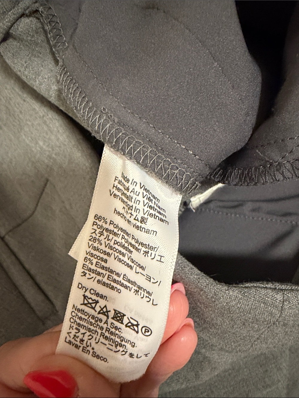 J.Crew Natalia Carreman Pants Women's Size 8T Gray Flat Front Wide Leg Office - Picture 4 of 8